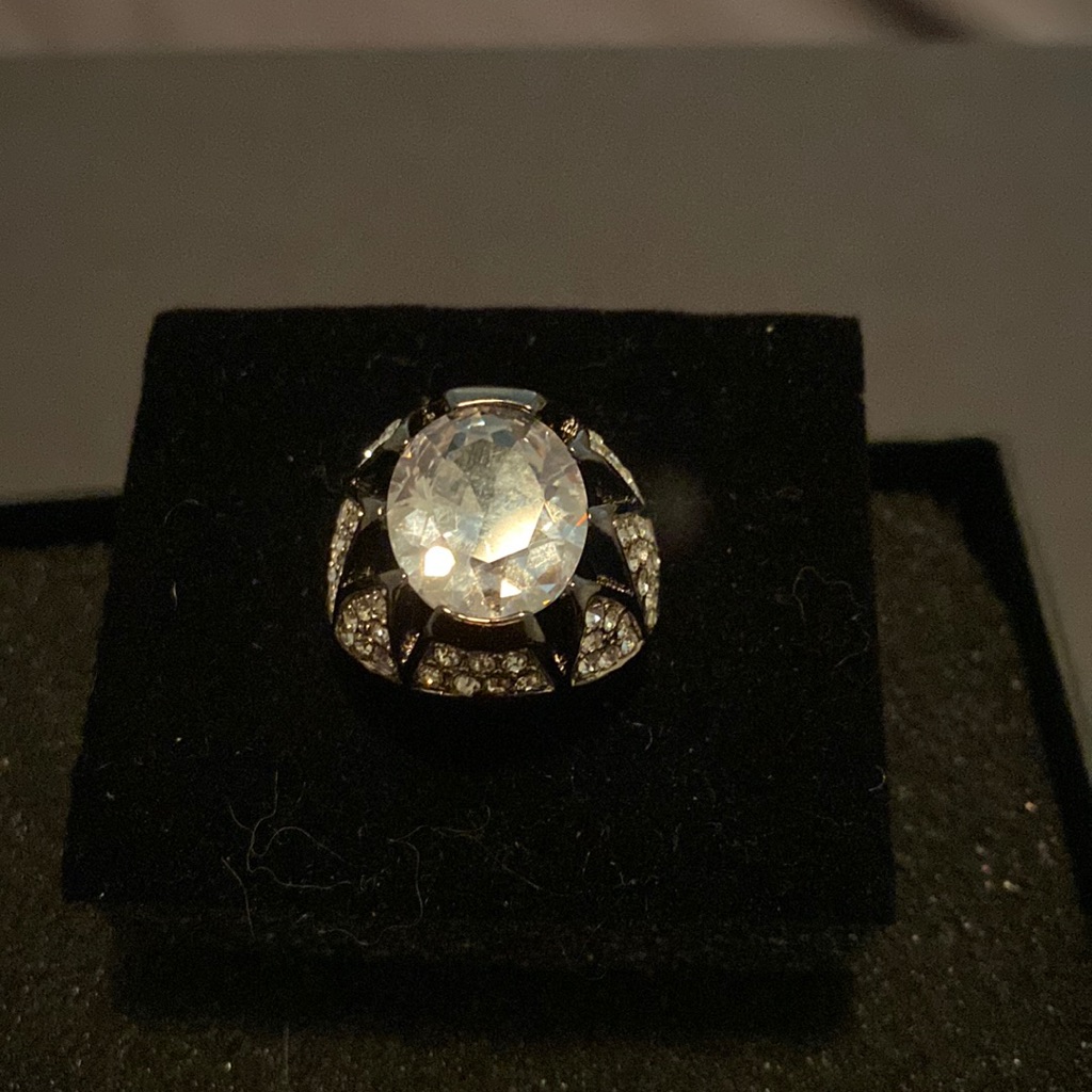 Crystal Statement Ring